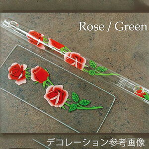 HALL CRYSTAL C Piccolo:Red Rose with Greeni[Y/O[j[11215](\t)