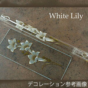 HALL CRYSTAL D Flute Offset:White Lily (�z���C�g�����[�j[22201]
