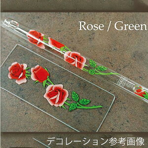 HALL CRYSTAL Bb Flute Inline:Rose with Green�i���[�Y/�O���[���j [11415](���\���t��)