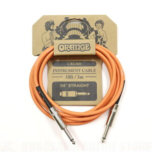 ORANGE Crush 10ft Instrument Cable Straight to Straight [CA034] 10ft/3m Xg[gvOdl