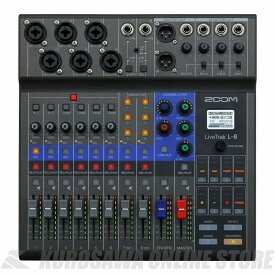 ZOOM LiveTrak L-8 【デジタルミキサー／MTR】