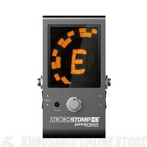 Peterson StroboStomp HD�s�X�g���{�E�`���[�i�[�E�y�_���t�s�[�^�[�\�� �X�g���{�X�g���v�y���������z
