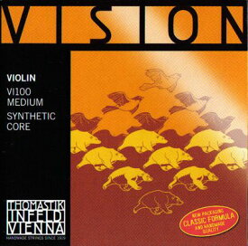 Vision 1/4 バイオリン弦 E線 VI01 スズメッキレイヤースチールワイヤー Thomastik Infeld 【ネコポス】【ONLINE STORE】