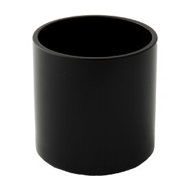 ポリカーボネート 花器 花瓶 PVシリンダー H10 BK(ブラック) φ10×H10cm 容器 プラスチック 透明 割れにくい ガラスのような 安全 耐衝撃 丈夫 撮影 小道具 小物 撮影用