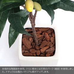 フェイクグリーン大型マンゴープラント120cm鉢植【人工観葉植物造花光触媒SC/CT触媒フェイクグリーン】