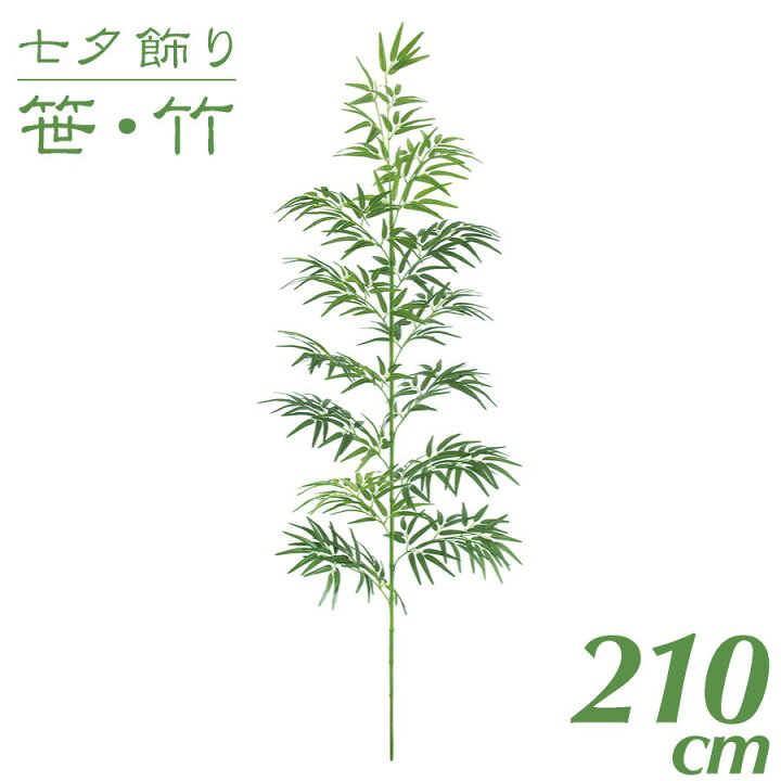 楽天市場】七夕 笹 飾り フェイクグリーン 観葉植物 竹 造花 大型 
