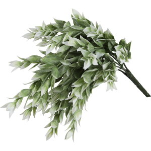 フェイクグリーン 人工 観葉植物 造花 フレームリーフ(ホワイト) 30cm ブッシュ フェイク グリーン 光触媒 CT触媒 インテリア おしゃれ