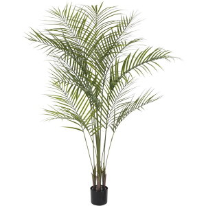 人工観葉植物 屋外対応 アレカパーム 150cm アレカヤシ 樹木 観葉植物 造花 大型 フェイクグリーン 光触媒 CT触媒 インテリア