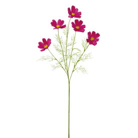 造花 花材 アーティフィシャルフラワー サテンコスモススプレー パープル 72cm 秋色 花材 撮影 小道具 小物 撮影用