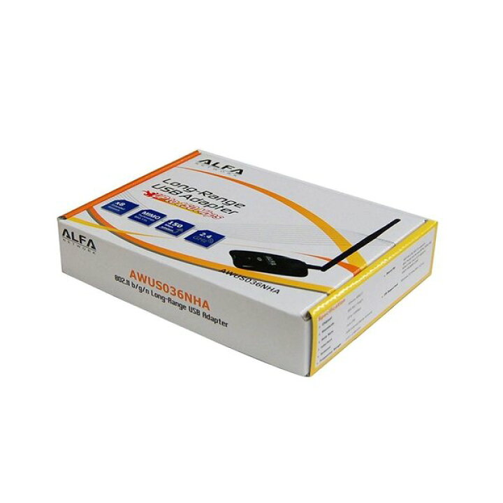 楽天市場】Alfa アルファ AWUS036NHA 1000mW 802.11b/g/n 150Mbps ハイ 
