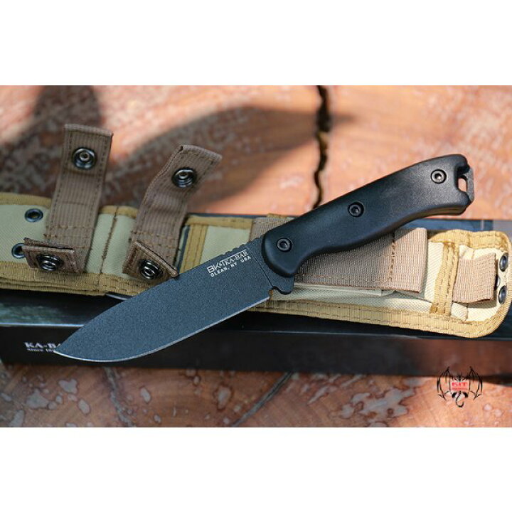 楽天市場】KA-BAR ケーバー BK16 アウトドアナイフ ショート ベッカー 