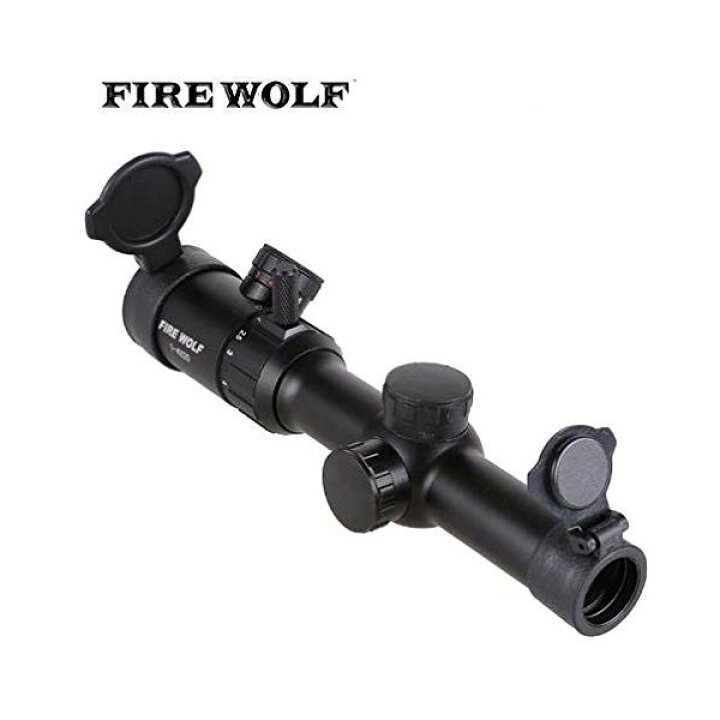 楽天市場 Fire Wolf ライフルスコープ ショートスコープ 1 4ｘ マウントリング 付属 実物 実銃対応 ケイヘブンズshop 楽天市場店