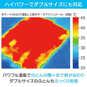 【11/4〜10エントリーでP5倍】ふとん乾燥機カラリエFK-C2アイリスオーヤマ送料無料あす楽対応マット不要布団乾燥機乾燥機布団カラリエ乾燥機布団乾燥ダニ布団ダニふとん布団乾燥梅雨湿気対策新生活夏おすすめアレルギーホワイト・ピンク【time】
