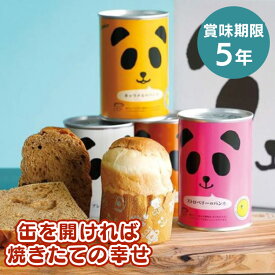 非常食 パン パンだ缶 1缶 6缶 セット 缶詰 プレーン ミルク チョコチップ キャラメル ストロベリー コーヒー 保存食 防災食