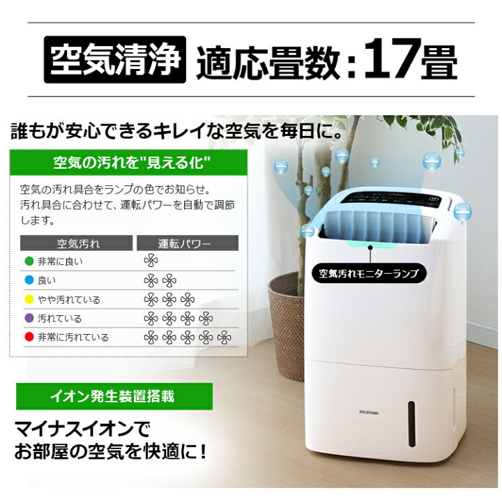 楽天市場】除湿機 コンプレッサー アイリスオーヤマ コンパクト 空気 
