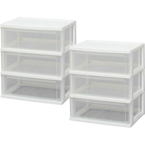 【2台セット】チェスト 3段 北欧 タンス 収納ケース ワイド 幅54 完成品 衣類収納 衣装ケース 奥行40 高さ62.5 衣替え 収納用品 たんす リビング 押入れ クローゼット 押し入れ 押入れ収納 引き