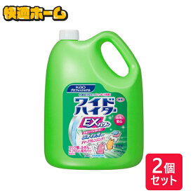 【最大400円クーポン】 【2個セット】 ワイドハイターex ワイドハイター 花王 業務用 4.5L 衣料用漂白剤 詰め替え送料無料 ワイドハイターEX パワー 4.5L 酵素系 花王プロシリーズ 消臭漂白成分配合 詰換え つめかえ 液体タイプ【D】【pickup】【wgs】