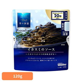 パスタソース 青の洞窟 イカスミ 青の洞窟 Piccolino イカスミのソース 青の洞窟 日清製粉ウェルナ 簡単 パスタ パスタソース レトルト 常温 インスタント ストック イカスミ 日清製粉ウェルナ