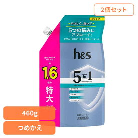 【2個セット】ボディケア ヘアケア スタイリング h&s ヘアケア h&s 5in1 マイルドモイスチャー シャンプー つめかえ特大サイズ P&G シャンプー リンスインシャンプー 詰め替え用 特大サイズ h&s ヘッドアンドスパ ヘッドスパ 5in1 マイルドモイスチャー P&G