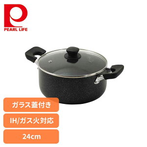 �p�[������ ����� 24cm �ύ��ݓ� IH �K�X�ΑΉ� �K���X�W�t �}�}�f�B�i�[�� HB-5897����� 24cm IH �K�X�� �I�[���M���Ή� �ӂ��f���H ���т���ɂ��� �������ȒP �u���[�_�C�������h�R�[�g 