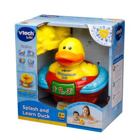 おしゃべりパシャパシャアヒル 6ヶ月〜 80-118803知育 英語 おもちゃ アヒル お風呂 発音 ネイティブ 学習 VTech