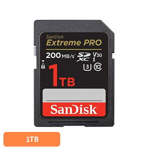 SanDisk Extreme PRO SDXC UHS-IJ[h 1TB SDSDXXD-1T00-JNJIPSDJ[h 1TB sandisk TfBXN RpNg e f[^ۑ ϋv 掿 TfBXN