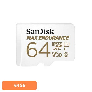 SanDisk MAX Endurance���ϋv�J�[�h 64GB SDSQQVR-064G-JN3IDSD�J�[�h 64GB sandisk �T���f�B�X�N �R���p�N�g ��e�� �f�[�^�ۑ� ���ϋv ���掿 �T���f�B�X�N