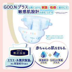 楽天市場 Off P10倍 6 迄 4個セット おむつ グーン プラス 敏感肌設計 テープ 新生児 誕生 5キロ S 4キロ 8キロ M 6キロ 11キロ L 9キロ 14キロ Big 12キロ キロ 送料無料 大王製紙 ベビー Goo N グ ン 紙おむつ 赤ちゃん用品 D