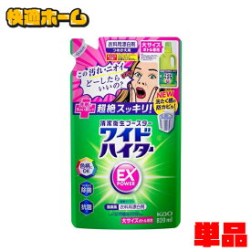 《まとめ買いクーポンあり！10日10時まで》ワイドハイターEXパワー 大 つめかえ用 花王 ハイター 漂白剤 詰め替え ワイドハイター ex パワー 衣料用 抗菌 詰替え KAO