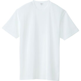 アイトス　吸汗速乾クールコンフォート　半袖Tシャツ男女兼用　ホワイト　3L AZ105740013L