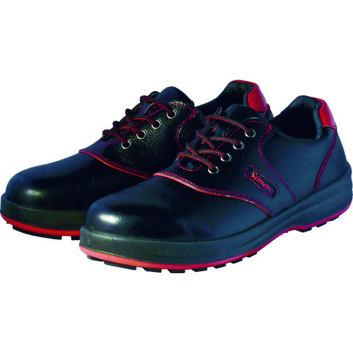シモン 安全靴 短靴 ＳＬ１１－Ｒ黒／赤 ２７．０ｃｍ SL11R27.0 その他