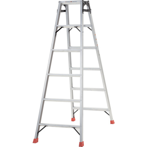 ＴＲＵＳＣＯ　はしご兼用脚立　アルミ合金製脚カバー付　高さ１．６９ｍ TPRK180