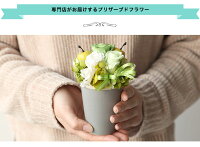 母の日ギフトプリザーブドフラワー【楽天ランキング1位】【送料無料】プリザポットブリザードフラワーギフトギフト贈り物誕生日プレゼント花女性母結婚祝い還暦祝い結婚記念日退職祝い開店祝い引越し祝い造花お見舞い