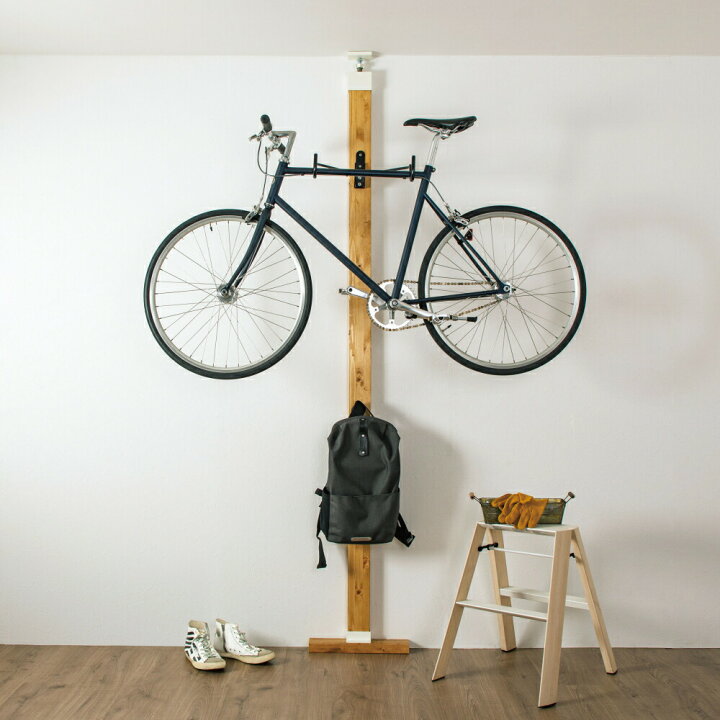 楽天市場 バイクハンガーセット 強力labrico ラブリコ ２ｘ４材 ミノウラ Minoura 自転車ラック 自転車 スタンド サイクルハンガー ディスプレイ 壁面収納 賃貸住宅 壁 柱 置き場 室内 平安伸銅工業 建材プロ じゅうたす 大型便 Ss 建材プロ じゅうたす