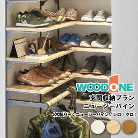 玄関収納プラン シューズクローク 壁面収納 ウォールシェルフ KN-007 ウッドワン WOODONE 建材プロ じゅうたす ★大型便★