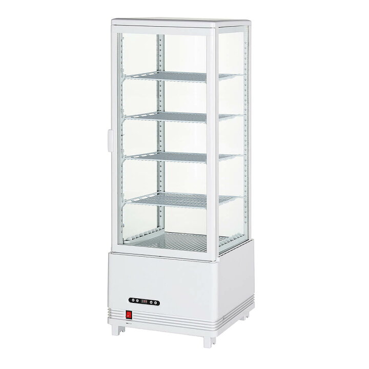 楽天市場】【新年度応援セール】 100L 白 4面ガラス 冷蔵ショーケース 