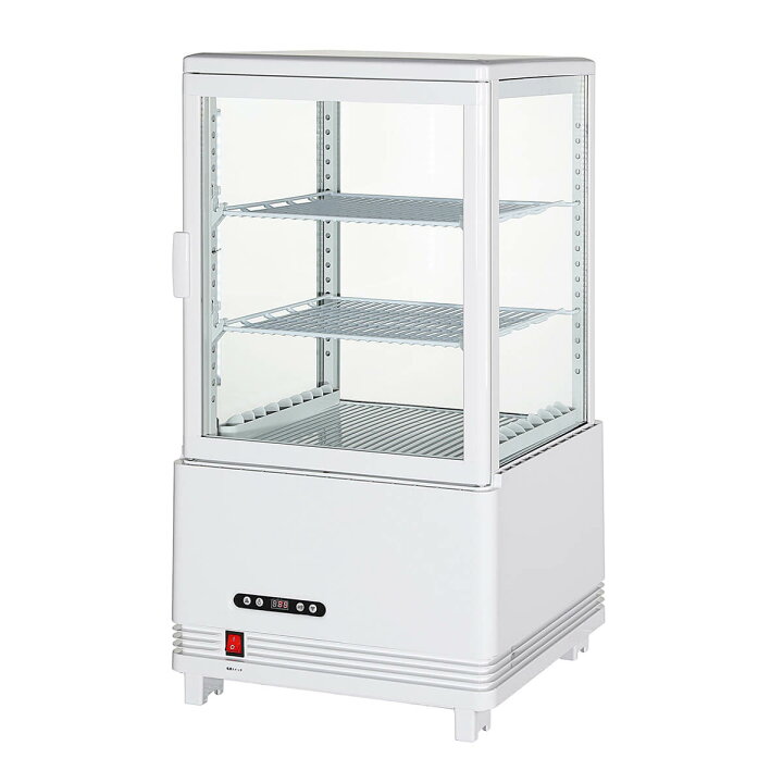 楽天市場】【GWセール！目玉特価!!】 60L 白 4面ガラス 冷蔵ショー  