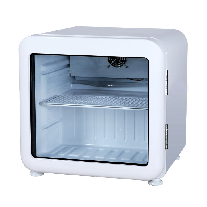 楽天市場】【新年度応援セール】 46L 白 レトロ 冷蔵ショーケース 小型 