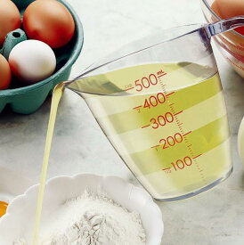 ＼ 目盛りが見やすい／ MARNA 計量カップ メジャーカップ 500mL マーナ クリア マーナ 計量 カップ 計量カップ メモリ 雑貨 カップ 計量 目盛りが見やすい 電子レンジ可 食洗機対応 K728CL