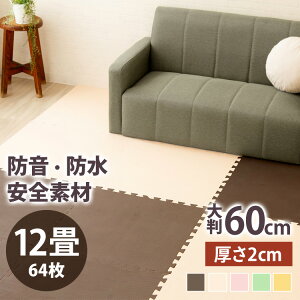 �W���C���g�}�b�g PE(60×60×2) 16�Z�b�g(64��) PEJTM-602 �������� ���g�[�Ή� �W���C���g�}�b�g �唻 �h�� ��N�� �h�� �T�C�h�p�[�c ����2cm 60×60cm �x�[�W�� �u���E�� �C�G���[ �s���N �O���[���yD