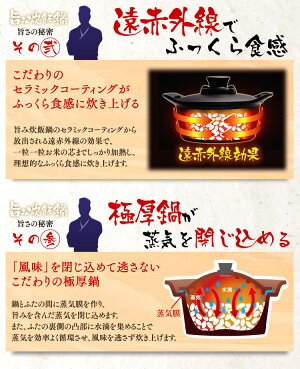 旨み炊飯鍋18cmih付H-DRC-18送料無料ihコンロihクッキングヒーター1000W炊飯器炊飯鍋ih3合土鍋風アイリスオーヤマおしゃれしゃもじ軽量カップフルフラットお手入れ簡単あす楽対応