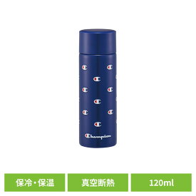 ステンレスボトル 水筒 マグボトル チャンピオン ポケットステンマグボトル 120mL SMBC1Bステンレスボトル 水筒 マグボトル マグ ボトル ステンレス 保温 保冷 蓋付き 120mL チャンピオン Champion スケーター