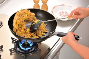 下村企販ファイバーライン加工鉄製深型いため鍋30cmIH対応33849【D】【B】