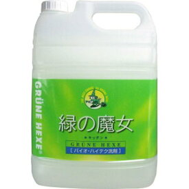 緑の魔女 キッチン 業務用 5L ミマスクリーンケア5000mL 液体洗剤 詰め換え 詰替え キッチン用 大容量 ドイツ 食器 生ゴミ パイプ ぬめり 雑貨 【D】【S】