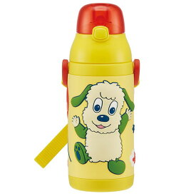 3Dワンプッシュストローボトル380ml いないいないばあ SSPV4ボトル 水筒 いないいないばあ スケーター ワンプッシュ ストローボトル スケーター