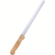 [SALE★10%OFF] Bready WOOD 000AB5525パンナイフ ブレッドナイフ オシャレ 木柄 切れ味 貝印 4種の刃 ス…