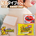 【60枚入り】カイロ 貼る 貼るカイロ レギュラー 60枚 まとめ買い 使い捨て 12時間持続 使い捨てカイロ あったかグッ…