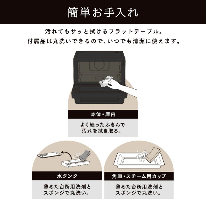 楽天市場】オーブンレンジ スチームオーブンレンジ 26L 30L アイリス 