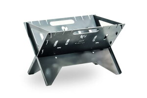 Hot Camp(ホットキャンプ) 焚き火台 FireBaseS ソロキャンプ 1-2人用 組立簡単 コンパクト収納 ロストル・五徳付き アウトドア 日本製