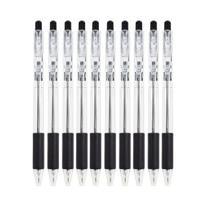 Sunnote Flexoffice �{�[���y�� �A�\�[�g���� (0.7mm) 10�{�p�b�N (�u���b�N)